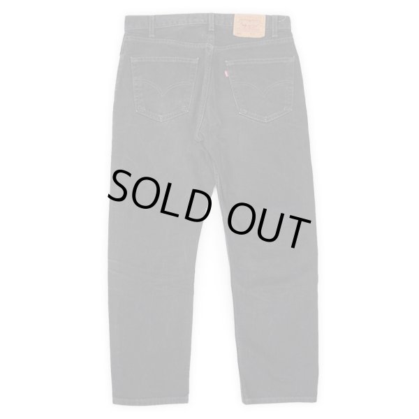 画像2: Early 00's Levi's 505 ブラックデニムパンツ "MADE IN CANADA / W34 L30" (2)