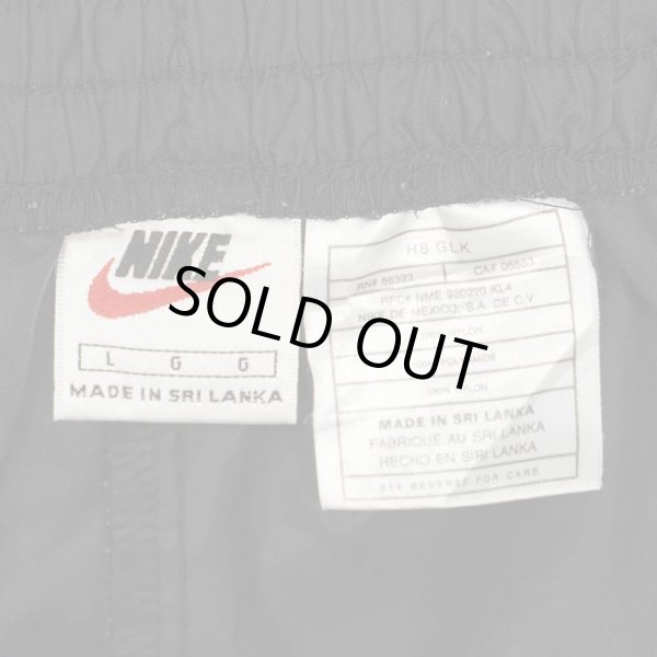 画像4: 90's NIKE ナイロンウォームアップパンツ "BLACK" (4)