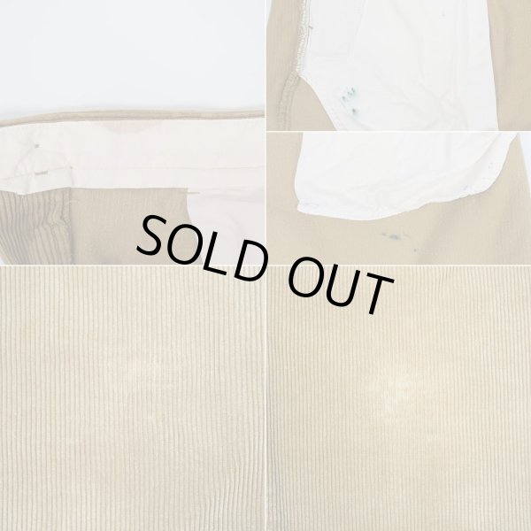 画像4: 90's Polo Ralph Lauren 2タック 太畝コーデュロイトラウザー "ANDREW PANT / W36 L32" (4)