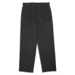 画像1: 00's Brooks Brothers 2タック チノトラウザー "ELLIOT / W34 L32 / BLACK" (1)