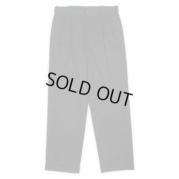 画像1: 00's Brooks Brothers 2タック チノトラウザー "ELLIOT / W34 L32 / BLACK" (1)