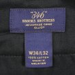 画像3: 00's Brooks Brothers 2タック チノトラウザー "ELLIOT / W34 L32 / BLACK" (3)