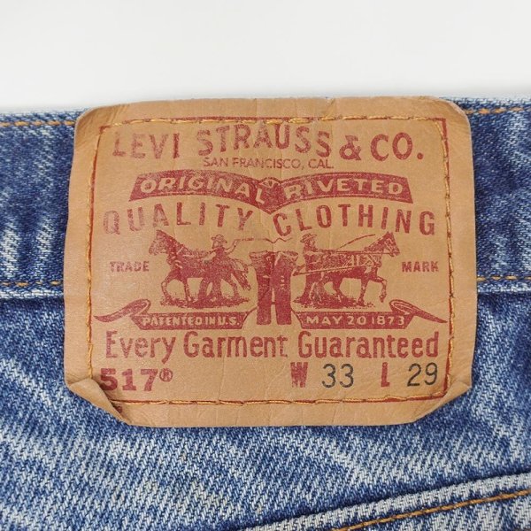画像3: Early 00's Levi's 517 ブーツカットデニムパンツ "MADE IN USA" (3)