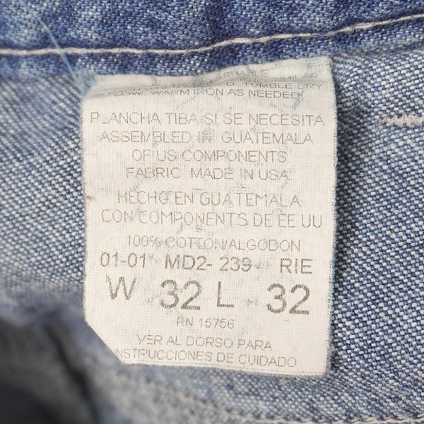 画像3: 90's DUCK HEAD デニムペインターパンツ "FABRIC MADE IN USA" (3)