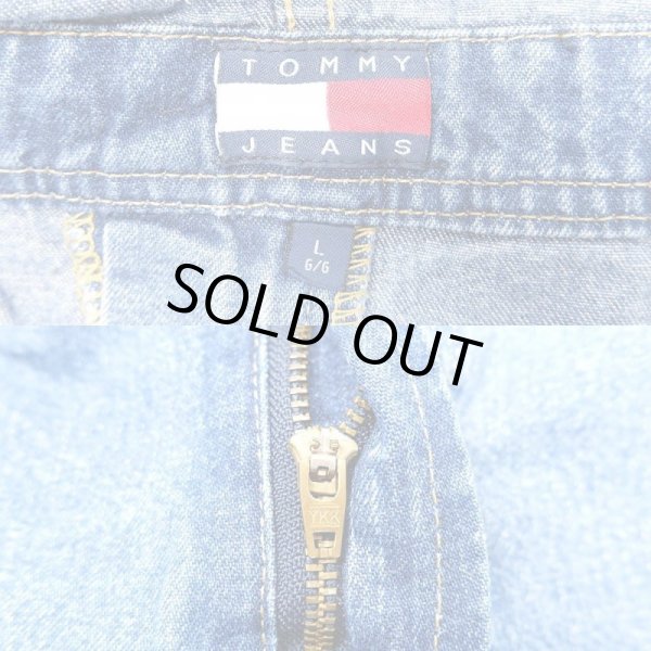 画像4: 90's TOMMY HILFIGER デニムオーバーオール (4)