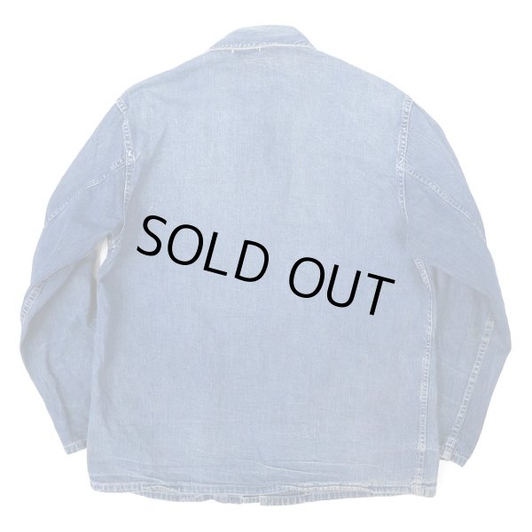 画像2: 40's US.ARMY M-40 デニムカバーオール (2)