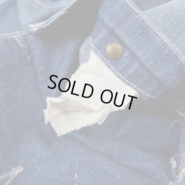 画像6: 40's US.ARMY M-40 デニムカバーオール (6)