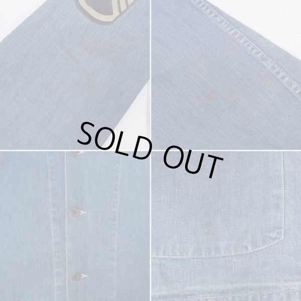 画像9: 40's US.ARMY M-40 デニムカバーオール (9)