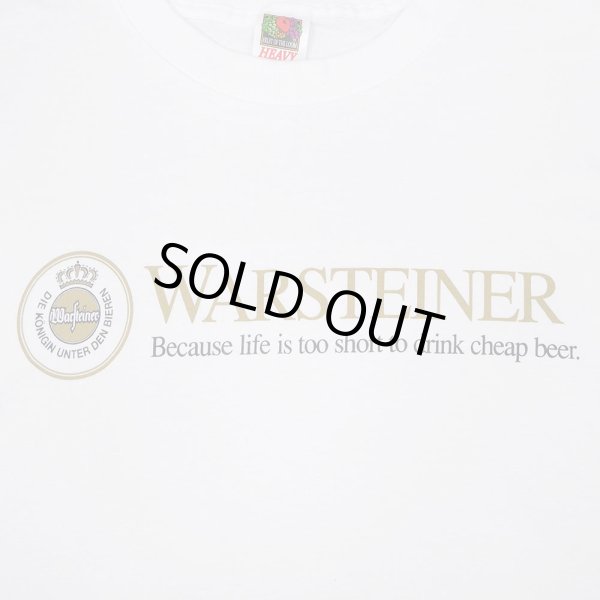 画像2: 90's Warsteiner ロゴプリントTシャツ "DEADSTOCK" (2)