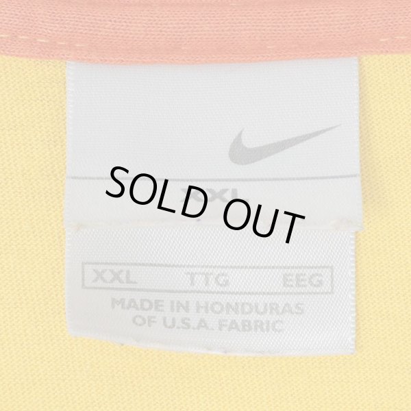 画像2: 00's NIKE ロゴ刺繍 Tシャツ (2)