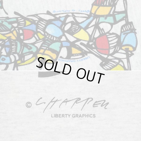 画像4: 00's LIBERTY GRAPHICS テストプリントTシャツ "DEADSTOCK" #24-15 (4)