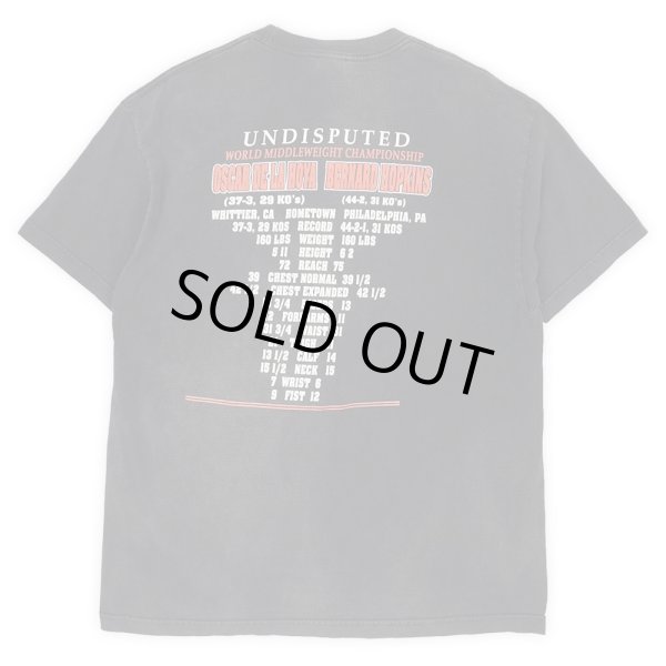 画像2: 04's De La Hoya vs Hopkins 両面プリントTシャツ (2)