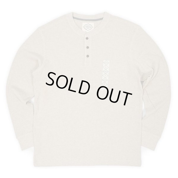 画像1: 00's ST JOHN'S BAY ヘンリーネック サーマル カットソー "DEADSTOCK" (1)