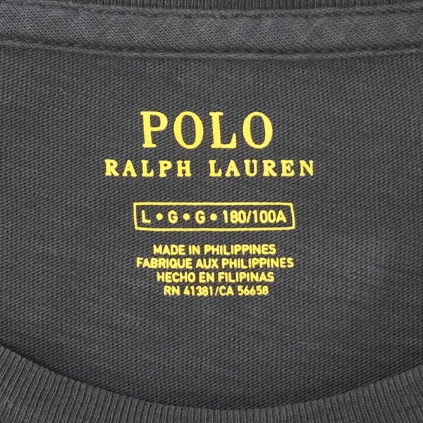 画像2: 00's Polo Ralph Lauren プリントTシャツ (2)