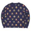 画像1: 00's Polo Ralph Lauren L/S 総柄サーマル “Emblems” (1)