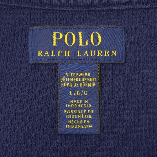 画像2: 00's Polo Ralph Lauren L/S 総柄サーマル “Emblems” (2)