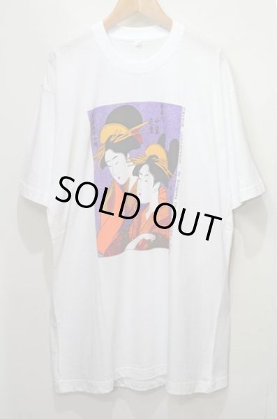 画像1: 90's UKIYOE COLLECTION プリントTシャツ “喜多川歌麿 / DEADSTOCK” (1)