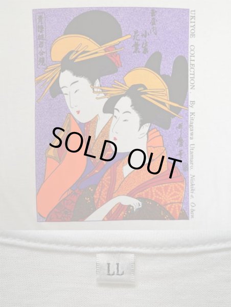 画像3: 90's UKIYOE COLLECTION プリントTシャツ “喜多川歌麿 / DEADSTOCK” (3)