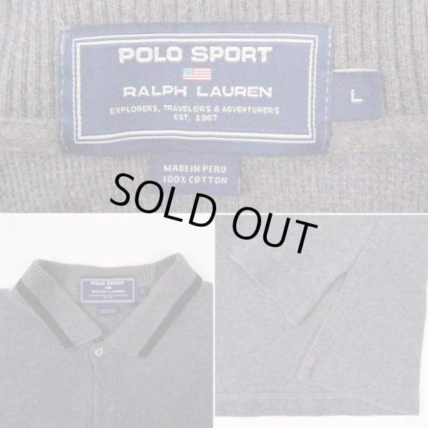 画像2: 90's POLO SPORT ポロシャツ (2)
