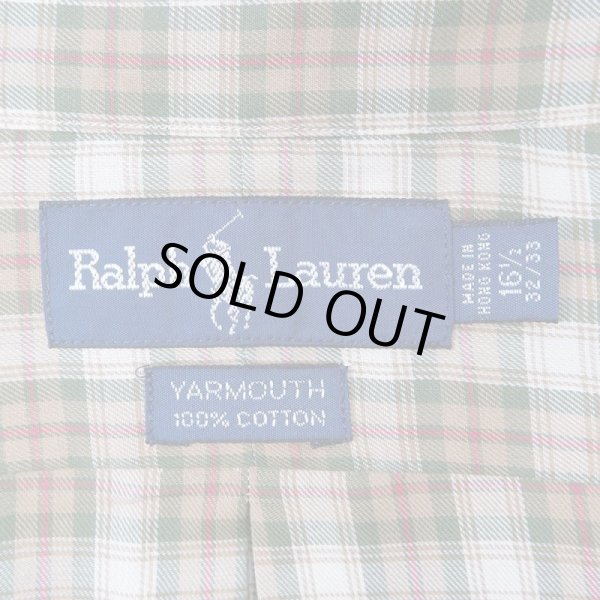 画像3: 90's Polo Ralph Lauren ボタンダウンシャツ "YARMOUTH / DEADSTOCK" (3)