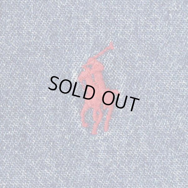 画像4: 90's Polo Ralph Lauren デニムボタンダウンシャツ (4)