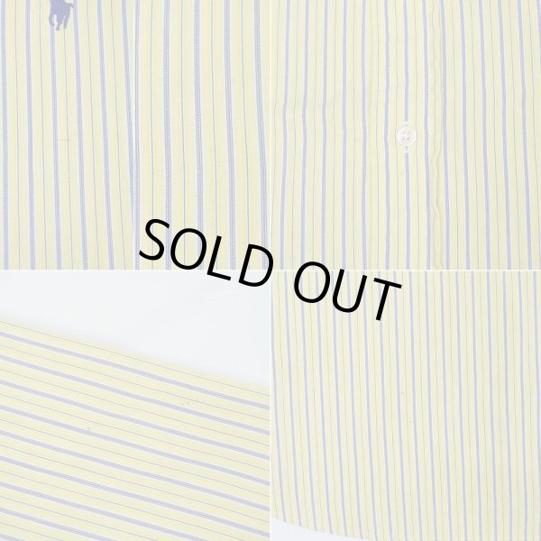 画像5: 90-00's Polo Ralph Lauren S/S マルチストライプ柄 ボタンダウンシャツ "CLASSIC FIT" (5)