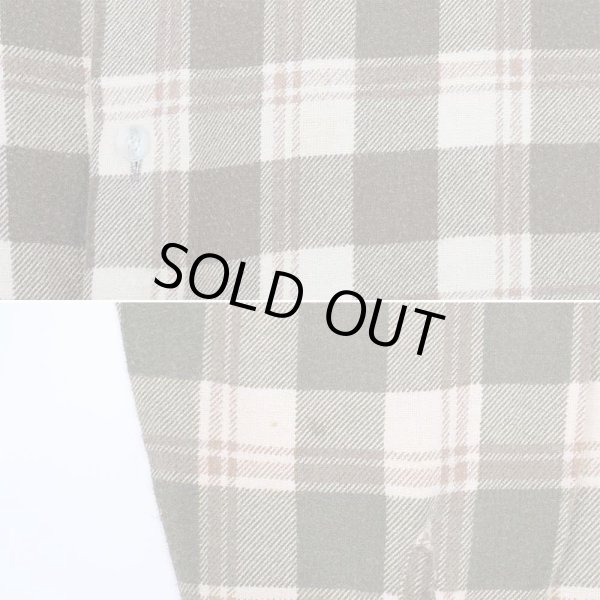 画像5: 80's Highlander Flannnel by BUD BERMA プリントネルシャツ "Brown Plaid" (5)