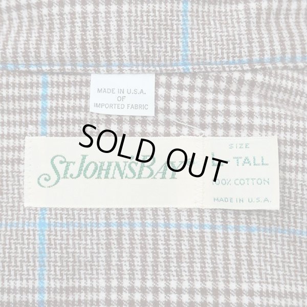 画像3: 90's ST. JOHN'S BAY フランネルシャツ "MADE IN USA / DEADSTOCK" (3)