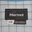 画像2: 00's MARMOT S/S レーヨンシャツ (2)