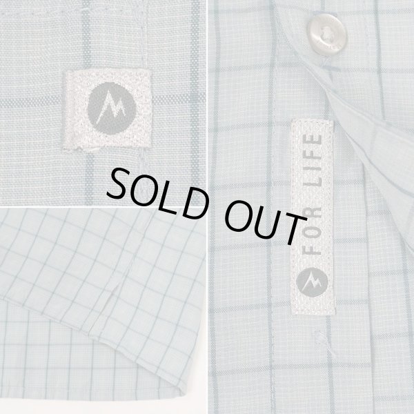 画像4: 00's MARMOT S/S レーヨンシャツ (4)