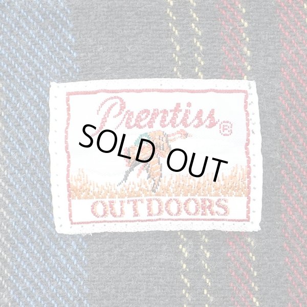 画像2: Late 90's Prentiss マルチストライプ柄 ヘビーネルシャツ (2)