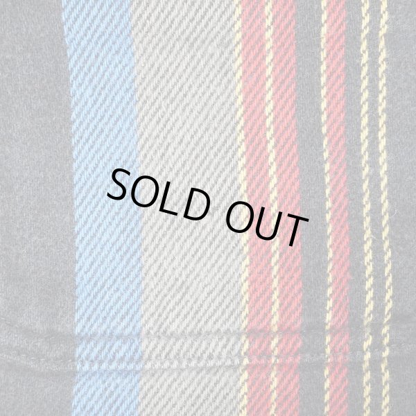 画像5: Late 90's Prentiss マルチストライプ柄 ヘビーネルシャツ (5)