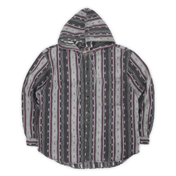 画像1: 90's HYSTERIA フーディーネルシャツ (1)