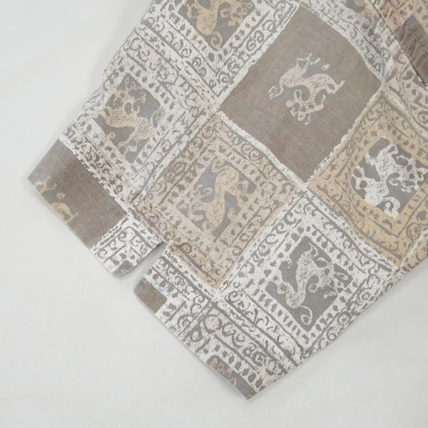 画像3: 60's JANTZEN S/S 総柄 プルオーバーボタンダウンシャツ (3)