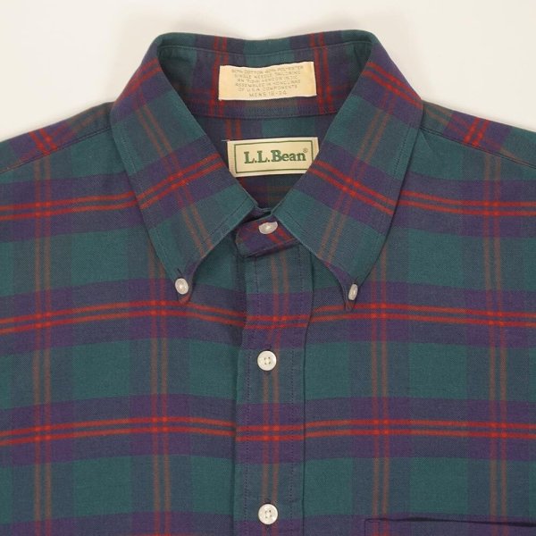 画像3: 90's L.L.Bean ボタンダウンシャツ (3)
