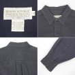画像2: 80-90's Banana Republic コットンワークシャツ "BLACK" (2)