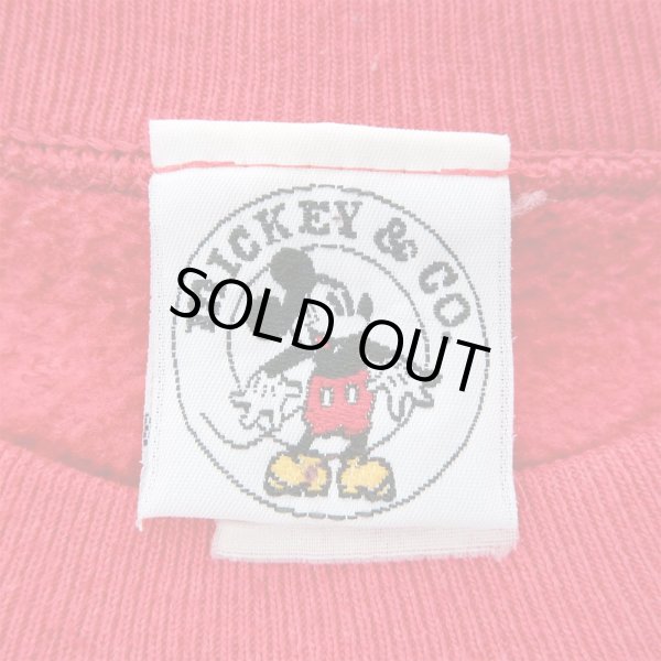 画像3: 90's MICKEY MOUSE 両面プリント スウェット (3)