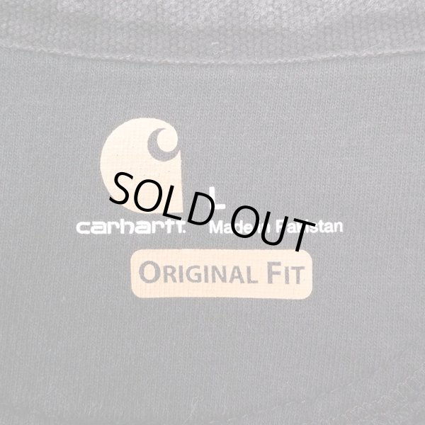 画像2: 00's Carhartt スウェット “企業ロゴ刺繍” (2)