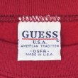 画像2: 90's GUESS ロゴ刺繍 スウェット “MADE IN USA” (2)