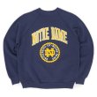 画像1: 80's NOTRE DAME カレッジプリント スウェット "MADE IN USA" (1)