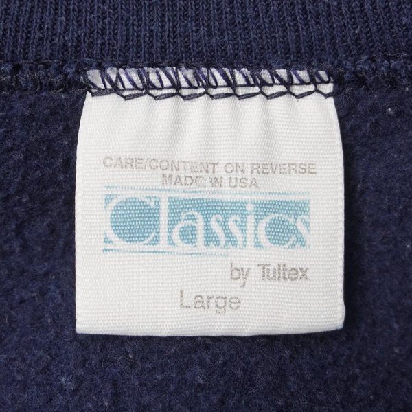 画像2: 80's NOTRE DAME カレッジプリント スウェット "MADE IN USA" (2)