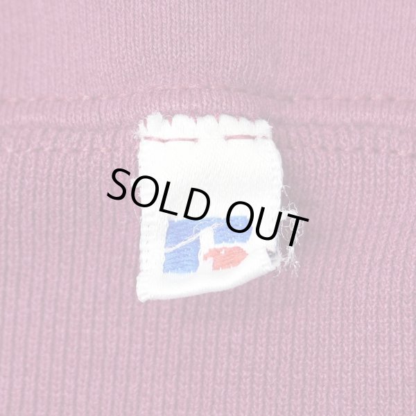 画像4: 90's RUSSELL 前V ブランクスウェット "MADE IN USA / BURGUNDY / XXL" (4)