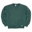 画像1: 90's RUSSELL ブランクスウェット “TEAL GREEN / MADE IN USA” (1)