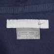 画像2: 00's NIKE スウォッシュロゴ刺繍 スウェットパーカー "FADE NAVY" (2)