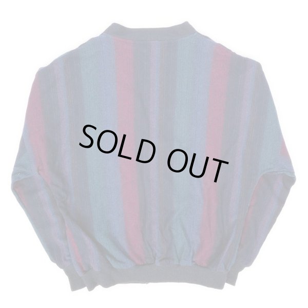 画像2: 80's Pendleton ストライプ柄 ウールカーディガン "MADE IN USA" (2)