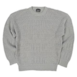 90's LIBERTY SWEATERS 総柄 コットンニット 