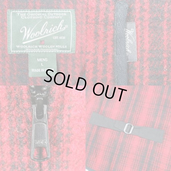 画像3: Woolrich オンブレチェック柄 ウールベスト (3)