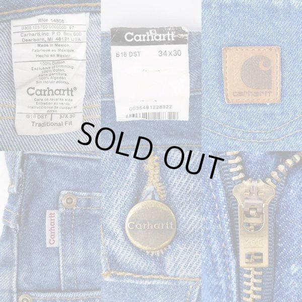 画像3: 00's Carhartt 5ポケット デニムパンツ “DEADSTOCK” (3)
