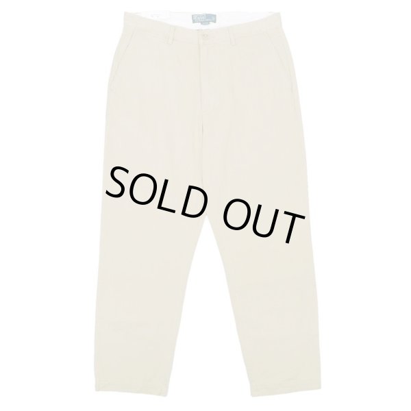 画像2: 90-00's Polo Ralph Lauren チノトラウザー “CLASSIC CHINO / BEIGH / DEADSTOCK” (2)