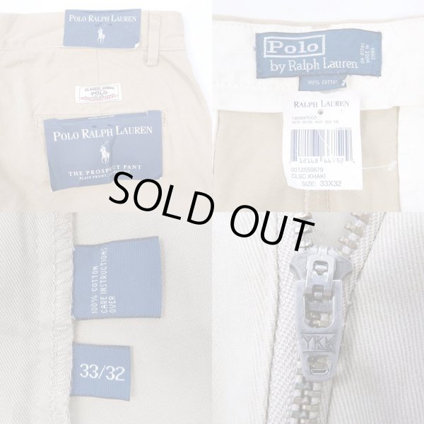 画像3: 90-00's Polo Ralph Lauren チノトラウザー “CLASSIC CHINO / BEIGH / DEADSTOCK” (3)